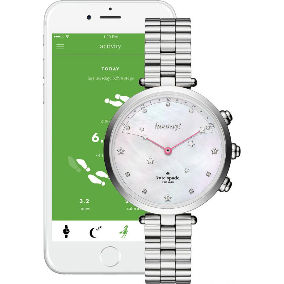 kate spade hooray hybrid watch